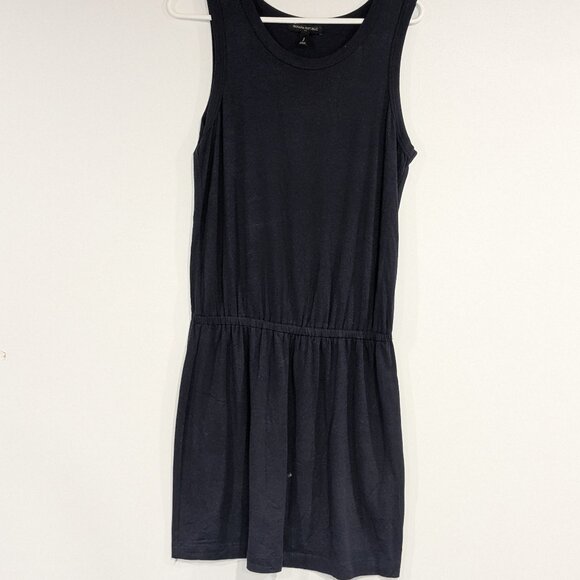 Banana Republic Factory Keyhole Back Jersey Dress Navy Blue Size Small - Picture 1 of 3